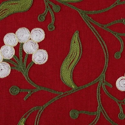 Design Imports Embroidered Table Runner 2 Design Imports Embroidered Table Runner - Image 2