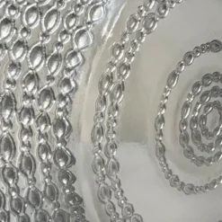 Essential Decor & Beyond 13.2" Modern Round Glass Charger With Silver Oval Pattern Set Of 4 5 Essential Decor & Beyond 13.2" Modern Round Glass Charger With Silver Oval Pattern Set Of 4 -Northlight Sale Store GUEST 42dac3f7 69eb 4897 ba6c 879c452444dc