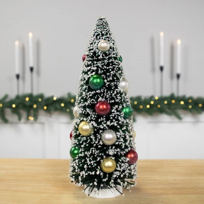 Northlight 12” Green Frosted Sisal Pine Artificial Tree Christmas Tabletop Decor 1 Northlight 12” Green Frosted Sisal Pine Artificial Tree Christmas Tabletop Decor