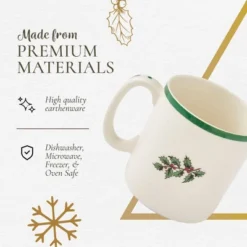 Spode Christmas Tree Mug Set Of 4 - 9oz Ceramic - Microwave, Oven, Freezer & Dishwasher Safe - Festive Holiday Coffee Tea Cup 12 Spode Christmas Tree Mug Set Of 4 - 9oz Ceramic - Microwave, Oven, Freezer & Dishwasher Safe - Festive Holiday Coffee Tea Cup -Northlight Sale Store GUEST 458ee612 87b3 4acc ba29 d80269d46f83
