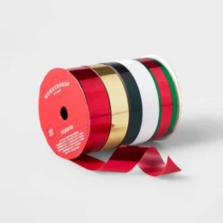 5 End Flat Christmas Ribbon 40' - Wondershop™ 5 5 End Flat Christmas Ribbon 40' - Wondershop™ -Northlight Sale Store GUEST 46df1e84 7542 439a 97a3 5cca8302e487