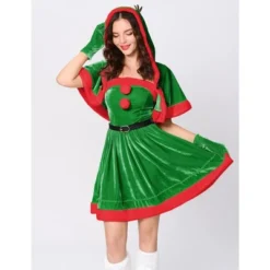 Mrs Claus Costume For Women Santa Christmas Costume Velvet Dress Outfit With Belt Shawl Gloves Headband 9 Mrs Claus Costume For Women Santa Christmas Costume Velvet Dress Outfit With Belt Shawl Gloves Headband -Northlight Sale Store GUEST 47d0dc74 926d 47e9 8da2 21f8952fcf6b