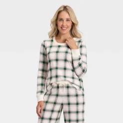 Women's Plaid Ribbed Long Sleeve Holiday Matching Family Pajama Shirt - Wondershop™ Cream 8 Women's Plaid Ribbed Long Sleeve Holiday Matching Family Pajama Shirt - Wondershop™ Cream -Northlight Sale Store GUEST 48696ace c01d 4c3a 9096 58f36ee8aae9