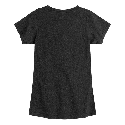 Girls' - Disney - Merry Christmas Fitted Short Sleeve Graphic T-Shirt 2 Girls' - Disney - Merry Christmas Fitted Short Sleeve Graphic T-Shirt - Image 2