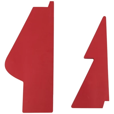 Northlight Tall Foldable Accordion Honeycomb Paper Christmas Tree - 4' - Red 6 Northlight Tall Foldable Accordion Honeycomb Paper Christmas Tree - 4' - Red - Image 6