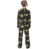 Seven Times Six Dr. Seuss GRINCH Who Stole Christmas Matching Family Pajama Sets Black