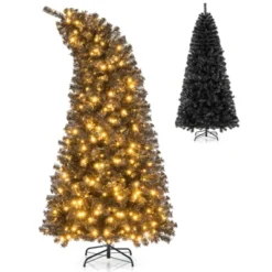 Costway 6/7 FT Artificial Halloween Christmas Tree With Bendable Top Section 726/1050 Branch Tips 260/340 Lights -Northlight Sale Store GUEST 4e7f89c7 f749 4e5a 8336 15d73361d7c8