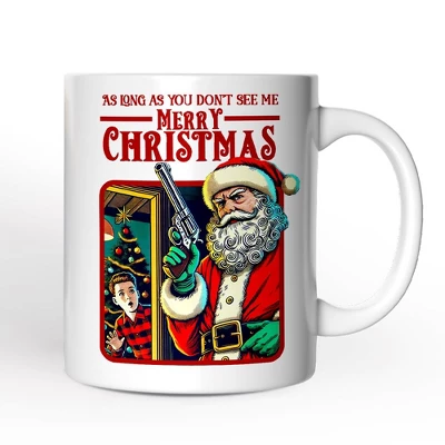 Bad Retro Santa Christmas Mug, Holiday Humor Gift (Non-Custom Only)| OrnamentallyYou 3 Bad Retro Santa Christmas Mug, Holiday Humor Gift (Non-Custom Only)| OrnamentallyYou - Image 3