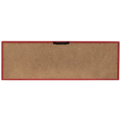 Northlight Framed "Meet Me Under The Mistletoe" Christmas Wall Decoration - 11.75" - Red 6 Northlight Framed "Meet Me Under The Mistletoe" Christmas Wall Decoration - 11.75" - Red - Image 6