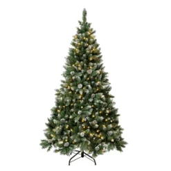 National Tree Company First Traditions Pre-Lit LED Snowy Oakley Hills Artificial Christmas Tree Warm White Lights 6 National Tree Company First Traditions Pre-Lit LED Snowy Oakley Hills Artificial Christmas Tree Warm White Lights -Northlight Sale Store GUEST 54930925 a879 4a5b 99a0 1fea91246d8c