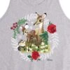 Men's - Disney - Christmas - Family In The Forest Graphic Tank Top