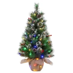 Christmas Tree With 78 Multi-Color Lights, 3 Ft Pre-Lit Artificial Christmas Decoration 11 Christmas Tree With 78 Multi-Color Lights, 3 Ft Pre-Lit Artificial Christmas Decoration -Northlight Sale Store GUEST 57f10f1f 4451 49f4 aa73 fb046f36e002