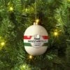3" Christmas Glass Mozzarella Ornament - Wondershop™