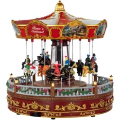 Northlight 14" LED Lighted Animated And Musical Carousel Christmas Decoration 8 Northlight 14" LED Lighted Animated And Musical Carousel Christmas Decoration -Northlight Sale Store GUEST 5837cf2f e624 4975 a872 869d10d2b4d5
