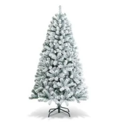 Costway 6/7.5/9 Ft Snow Flocked Hinged Artificial Christmas Tree Unlit Metal 21 Costway 6/7.5/9 Ft Snow Flocked Hinged Artificial Christmas Tree Unlit Metal -Northlight Sale Store GUEST 58b0e8c7 4690 4218 bc5e 93587dc88c77