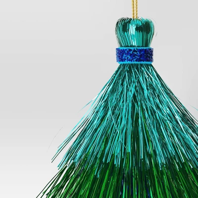 3' 5" Christmas Mini Tassel Ornament Set Green/Hot Pink/Blue - Wondershop™ 2 3' 5" Christmas Mini Tassel Ornament Set Green/Hot Pink/Blue - Wondershop™ - Image 2