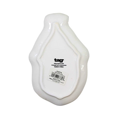 Tag 0.5 Inch Santa Tidbit Plate Christmas Seasonal Tabletop , Entertaining Appetizers (1PC) 1 Tag 0.5 Inch Santa Tidbit Plate Christmas Seasonal Tabletop , Entertaining Appetizers (1PC)