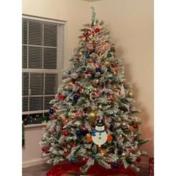 Northlight Medium Flocked Angel Pine Artificial Christmas Tree - 6' - Unlit -Northlight Sale Store GUEST 5b1b7aa7 a8f0 42ba b3e0 939a326ac2f5