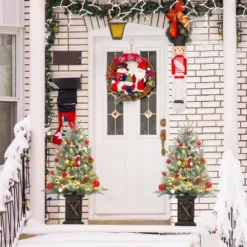 3 Ft Pre-Lit Christmas Tree, Artificial Christmas Trees W/Base, Xmas Trees W/78 LED Lights, Battery Operated&Timer Function, Christmas Decoration -Northlight Sale Store GUEST 5bc4eb1a 7568 4675 a681 f5d67753bd54