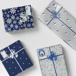 70ct Christmas Holiday Cheer Peel And Stick Gift Tags Multi - Wondershopâ˘