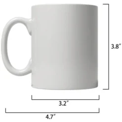 Crazy Dog Santa Better Have My Coffee Mug Funny Christmas Ceramic Cup-11oz