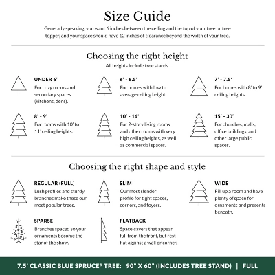 Balsam Hill 9' Color Clear LED Classic Blue Spruce Tree 8 Balsam Hill 9' Color Clear LED Classic Blue Spruce Tree - Image 8