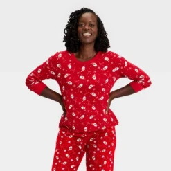 Women's Santa Print Ribbed Long Sleeve Holiday Matching Family Pajama Shirt - Wondershop™ Red 8 Women's Santa Print Ribbed Long Sleeve Holiday Matching Family Pajama Shirt - Wondershop™ Red -Northlight Sale Store GUEST 65adab42 0d8c 4997 a75e ee11145fdeee