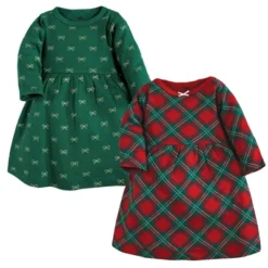 Hudson Baby Infant And Toddler Girl Cotton Dresses, Christmas Plaid -Northlight Sale Store GUEST 68612c5f b3f3 4698 ad10 9b8b93572eda