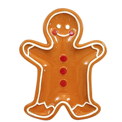 Tag 0.75 In Winter Plates Set/3 Christmas , Tidbit Mitten Gingerbread Tree (3PC) 1 Tag 0.75 In Winter Plates Set/3 Christmas , Tidbit Mitten Gingerbread Tree (3PC)