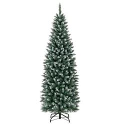 Costway 6FT/9FT Pre-Lit Christmas Tree Hinged Slim Pencil Xmas With 250/500 LED Lights 19 Costway 6FT/9FT Pre-Lit Christmas Tree Hinged Slim Pencil Xmas With 250/500 LED Lights -Northlight Sale Store GUEST 695d47db 2034 4e25 92d2 61d5a9ff04ac