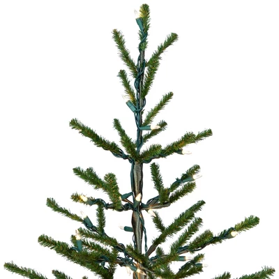 Northlight Alpine Coral Artificial Christmas Tree With Metal Base - 3' - Clear Lights 4 Northlight Alpine Coral Artificial Christmas Tree With Metal Base - 3' - Clear Lights - Image 4