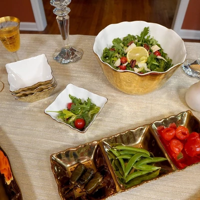 Certified International Gold Coast Deep Bowl 4 Certified International Gold Coast Deep Bowl - Image 4