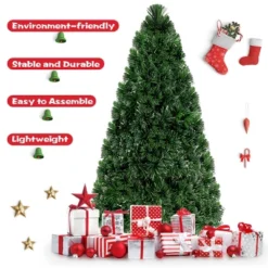 Costway 6Ft Pre-Lit Fiber Optic PVC Christmas Tree Metal Holiday -Northlight Sale Store GUEST 6dc824d0 e430 440a ade6 f1bbe70ecb86