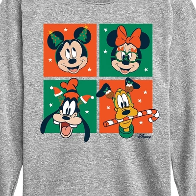 Boys' - Disney - Mickey And Friends Christmas Long Sleeve Graphic T-Shirt 1 Boys' - Disney - Mickey And Friends Christmas Long Sleeve Graphic T-Shirt