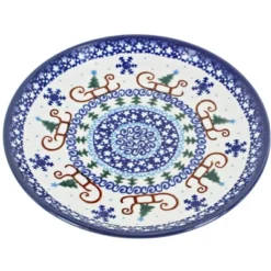Blue Rose Polish Pottery Vena Dessert Plate 30 Blue Rose Polish Pottery Vena Dessert Plate -Northlight Sale Store GUEST 720c68a9 c42e 4450 83da cdbc6da613e5