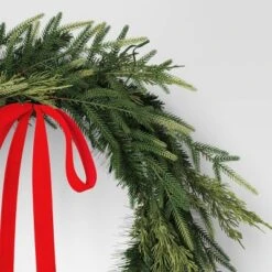 28" Christmas Led Mixed Norfolk And Cedar Wreath With Red Velvet Bow - Wondershop™ 5 28" Christmas Led Mixed Norfolk And Cedar Wreath With Red Velvet Bow - Wondershop™ -Northlight Sale Store GUEST 73d6f5b1 5fde 46fb a46b 0283fb96ec28