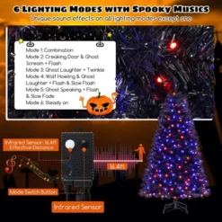 Costway 6/7/8 FT Halloween Tree Artificial Decoration Tree With 758/1040/1408 Branch Tips 6 Lighting Modes 18 Costway 6/7/8 FT Halloween Tree Artificial Decoration Tree With 758/1040/1408 Branch Tips 6 Lighting Modes -Northlight Sale Store GUEST 75f283f5 782b 4fe6 bc83 92e8b8585763