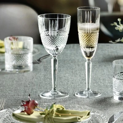 Lorren Home Trends Brilliant Collection Wine Set Of 6 3 Lorren Home Trends Brilliant Collection Wine Set Of 6 - Image 3