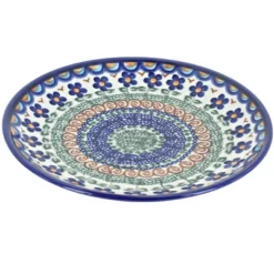 Blue Rose Polish Pottery Vena Dessert Plate 21 Blue Rose Polish Pottery Vena Dessert Plate -Northlight Sale Store GUEST 7b24c11a fecd 41e5 a952 ff709cd6cde6