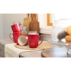 Elanze Designs Dad's Christmas Mug Crimson Red 10 Ounce New Bone China Coffee Cup Mug -Northlight Sale Store GUEST 7bd1c35e 7bc8 4fb5 b104 345c4a3f00ac