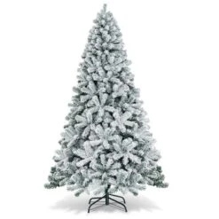 Costway 6/7.5/9 Ft Snow Flocked Hinged Artificial Christmas Tree Unlit Metal 22 Costway 6/7.5/9 Ft Snow Flocked Hinged Artificial Christmas Tree Unlit Metal -Northlight Sale Store GUEST 7d5f039e c4cf 46dd 9218 290b56b6a75f