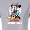 Women's - Disney - Merry Christmas Cropped Graphic T-Shirt