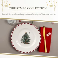 Spode Christmas Tree Peppermint Canape Plates - Set Of 4 9 Spode Christmas Tree Peppermint Canape Plates - Set Of 4 -Northlight Sale Store GUEST 7f520eb4 c1bc 4b4c 8c6a d27b67ddb574
