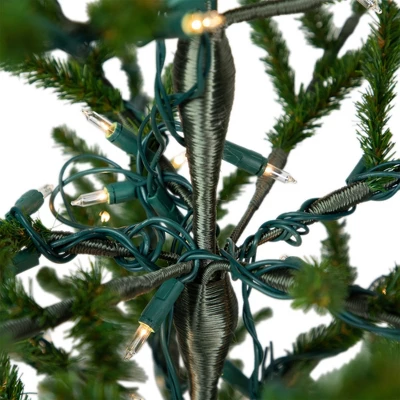 Northlight Alpine Coral Artificial Christmas Tree With Metal Base - 3' - Clear Lights 8 Northlight Alpine Coral Artificial Christmas Tree With Metal Base - 3' - Clear Lights - Image 8