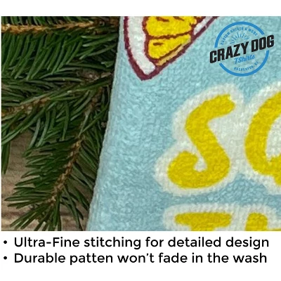 Gingerbread Foot Hurts Funny Christmas Cookie Tea Towel - Crazy Dog Tea Towel Gift For Christmas 5 Gingerbread Foot Hurts Funny Christmas Cookie Tea Towel - Crazy Dog Tea Towel Gift For Christmas - Image 5