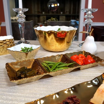 Certified International Gold Coast Deep Bowl 5 Certified International Gold Coast Deep Bowl - Image 5