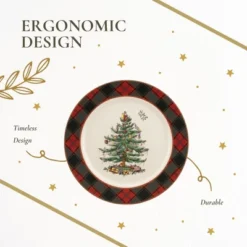 Spode Christmas Tree Tartan 12" Buffet Plate - Classic Christmas Design With Tartan Border - Dishwasher, Microwave, Freezer Safe 10 Spode Christmas Tree Tartan 12" Buffet Plate - Classic Christmas Design With Tartan Border - Dishwasher, Microwave, Freezer Safe -Northlight Sale Store GUEST 843f348e 08a0 42b0 a2ca df906e66b9d1