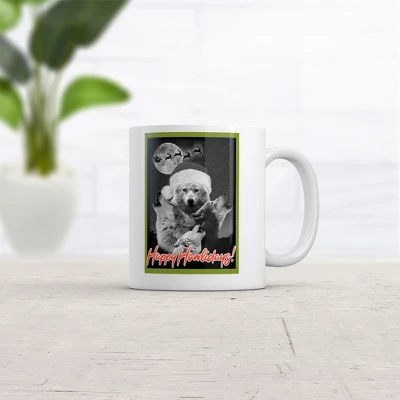 Crazy Dog Happy Howlidays Mug Funny Christmas Dog Graphic Coffee Cup-11oz 1 Crazy Dog Happy Howlidays Mug Funny Christmas Dog Graphic Coffee Cup-11oz