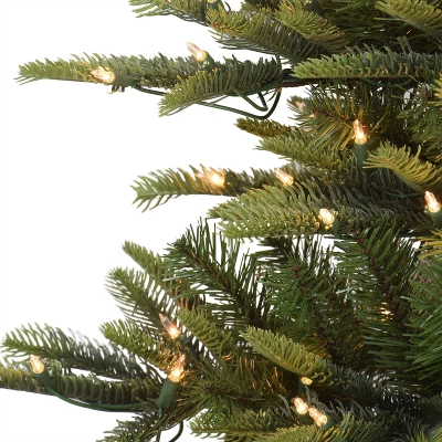 6.5ft Pre-Lit Alaskan Fir Artificial Christmas Tree - Puleo 4 6.5ft Pre-Lit Alaskan Fir Artificial Christmas Tree - Puleo - Image 4