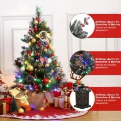 Christmas Tree With 78 Multi-Color Lights, 3 Ft Pre-Lit Artificial Christmas Decoration 12 Christmas Tree With 78 Multi-Color Lights, 3 Ft Pre-Lit Artificial Christmas Decoration -Northlight Sale Store GUEST 88aaabb3 ced4 468e 9787 7bfccc853d7a